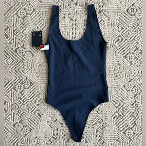 Navy XS Aritzia Leila Bodysuit NWT